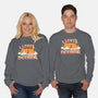 I Love Doing Nothing-Unisex-Crew Neck-Sweatshirt-Freecheese