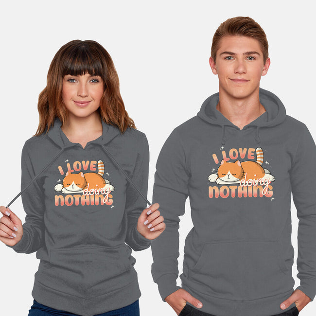 I Love Doing Nothing-Unisex-Pullover-Sweatshirt-Freecheese
