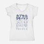 Capsule Specs-Womens-V-Neck-Tee-trheewood