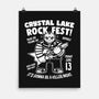 Crystal Lake Rock Fest-None-Matte-Poster-krisren28