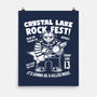 Crystal Lake Rock Fest-None-Matte-Poster-krisren28