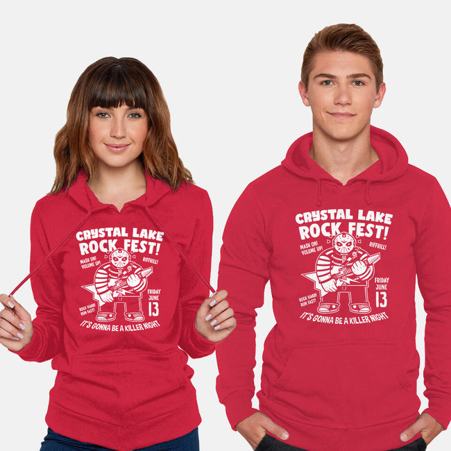 Crystal Lake Rock Fest-Unisex-Pullover-Sweatshirt-krisren28