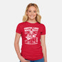 Crystal Lake Rock Fest-Womens-Fitted-Tee-krisren28