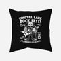 Crystal Lake Rock Fest-None-Removable Cover w Insert-Throw Pillow-krisren28