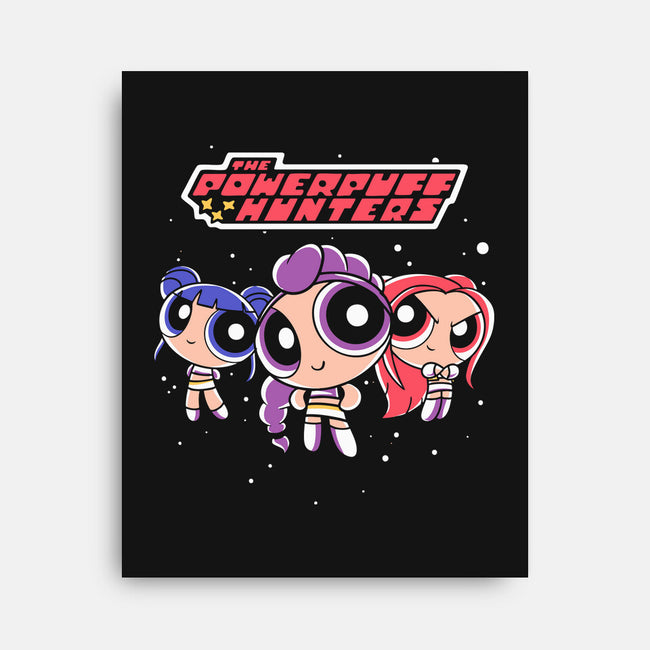 The Powerpuff Hunters-None-Stretched-Canvas-estudiofitas