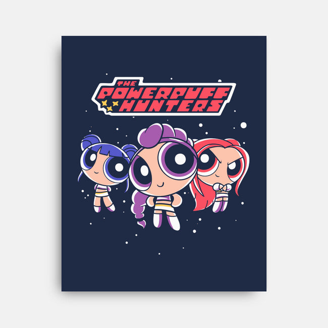 The Powerpuff Hunters-None-Stretched-Canvas-estudiofitas