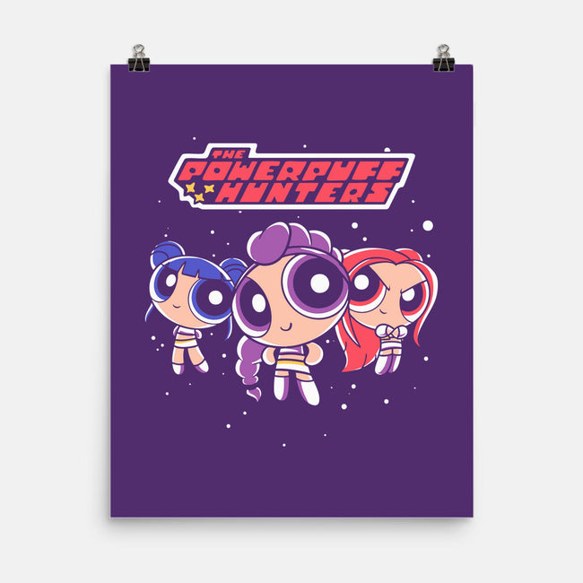 The Powerpuff Hunters-None-Matte-Poster-estudiofitas