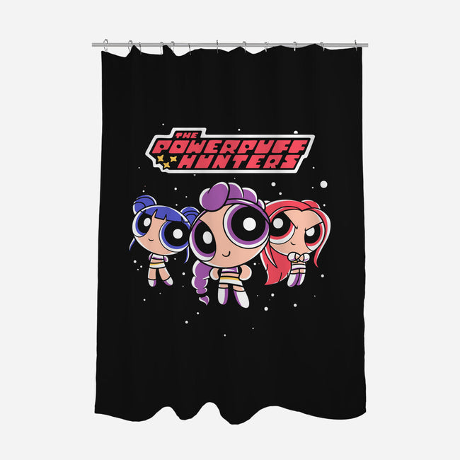 The Powerpuff Hunters-None-Polyester-Shower Curtain-estudiofitas