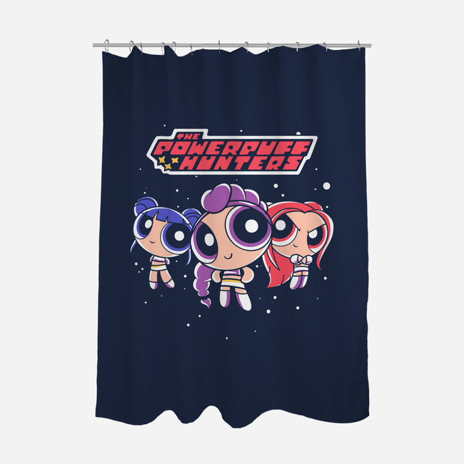 The Powerpuff Hunters-None-Polyester-Shower Curtain-estudiofitas