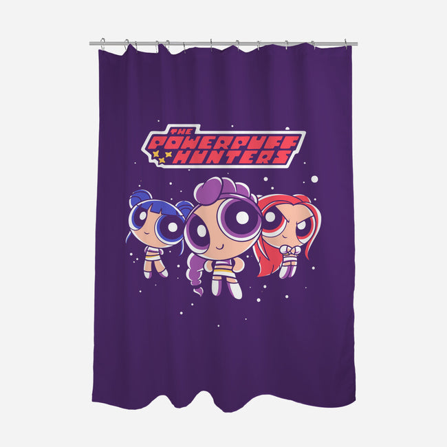 The Powerpuff Hunters-None-Polyester-Shower Curtain-estudiofitas