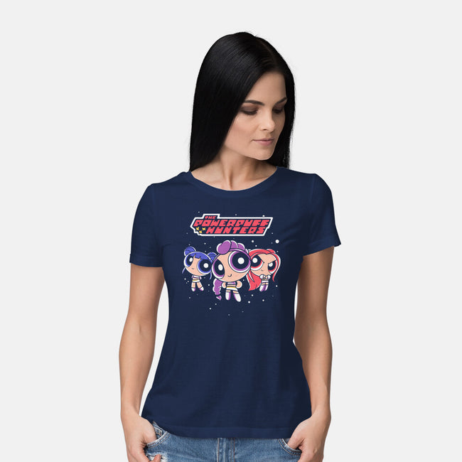 The Powerpuff Hunters-Womens-Basic-Tee-estudiofitas