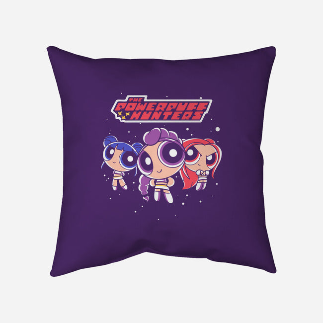 The Powerpuff Hunters-None-Removable Cover w Insert-Throw Pillow-estudiofitas