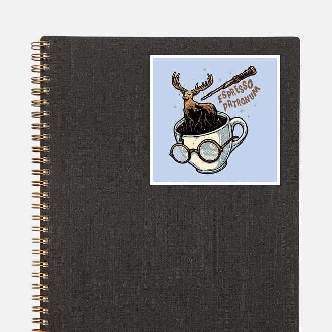Magic Of Espresso-None-Glossy-Sticker-glitchygorilla