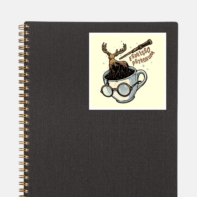 Magic Of Espresso-None-Glossy-Sticker-glitchygorilla