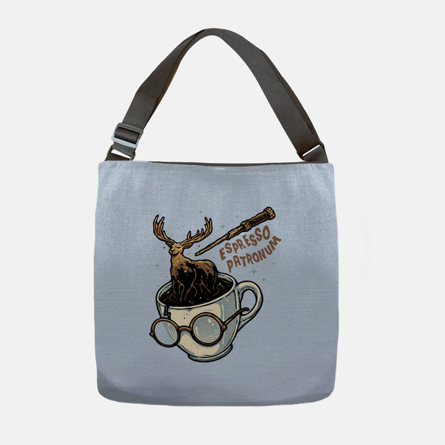 Magic Of Espresso-None-Adjustable Tote-Bag-glitchygorilla