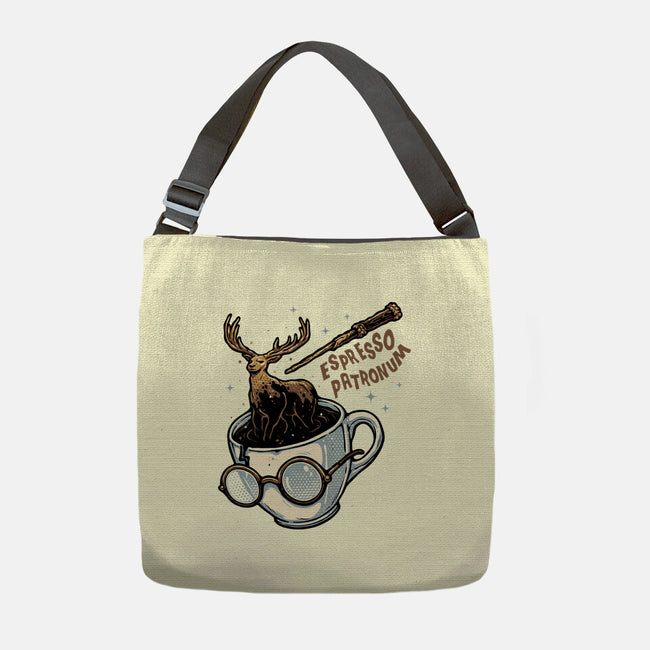 Magic Of Espresso-None-Adjustable Tote-Bag-glitchygorilla