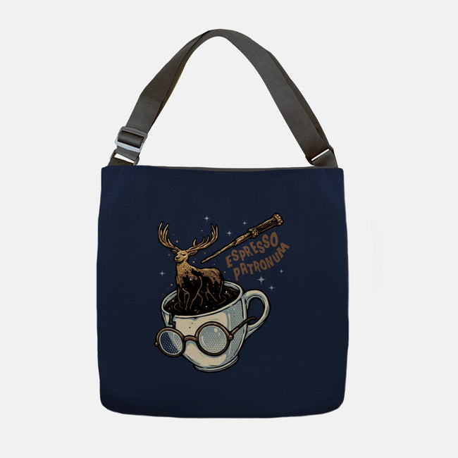 Magic Of Espresso-None-Adjustable Tote-Bag-glitchygorilla