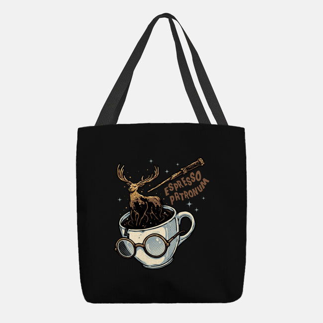 Magic Of Espresso-None-Basic Tote-Bag-glitchygorilla
