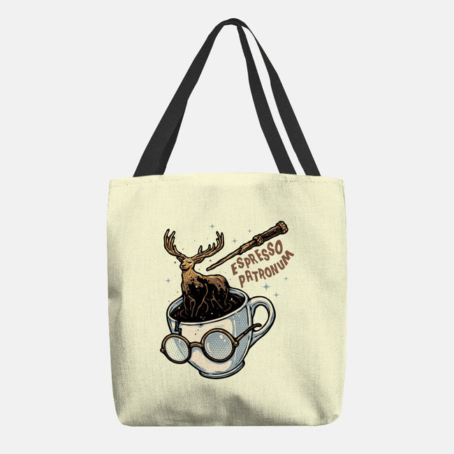 Magic Of Espresso-None-Basic Tote-Bag-glitchygorilla