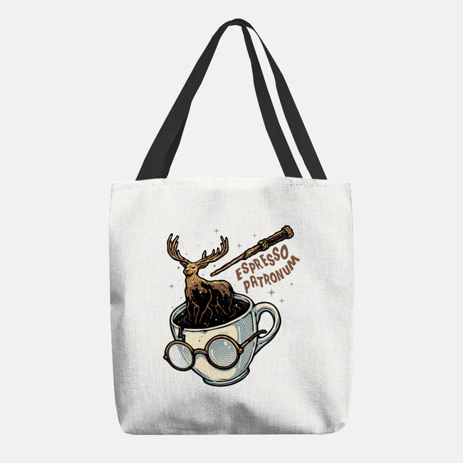 Magic Of Espresso-None-Basic Tote-Bag-glitchygorilla