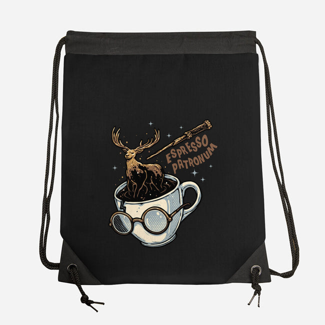 Magic Of Espresso-None-Drawstring-Bag-glitchygorilla