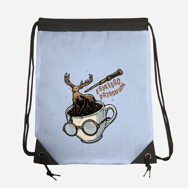 Magic Of Espresso-None-Drawstring-Bag-glitchygorilla