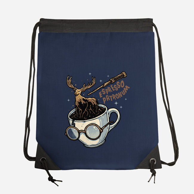 Magic Of Espresso-None-Drawstring-Bag-glitchygorilla