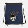 Magic Of Espresso-None-Drawstring-Bag-glitchygorilla