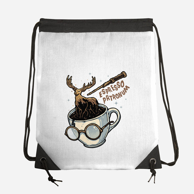 Magic Of Espresso-None-Drawstring-Bag-glitchygorilla