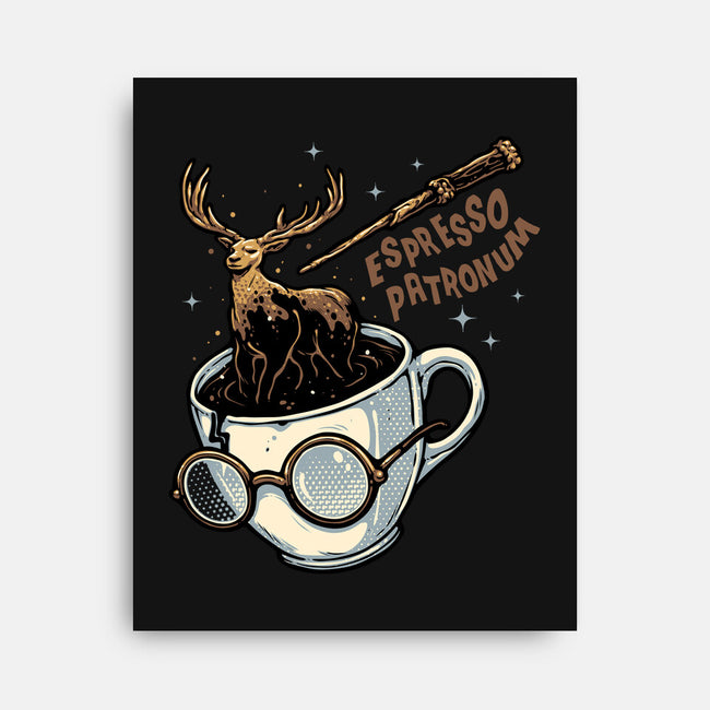 Magic Of Espresso-None-Stretched-Canvas-glitchygorilla