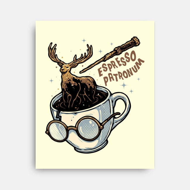 Magic Of Espresso-None-Stretched-Canvas-glitchygorilla