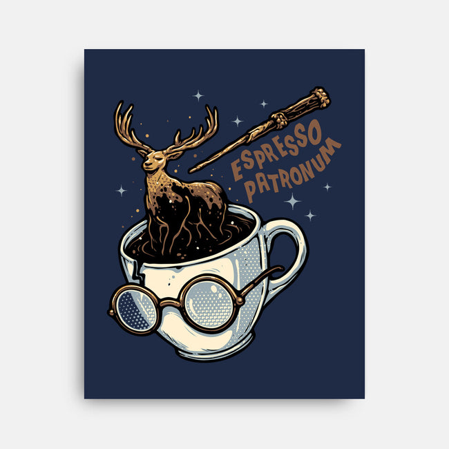 Magic Of Espresso-None-Stretched-Canvas-glitchygorilla