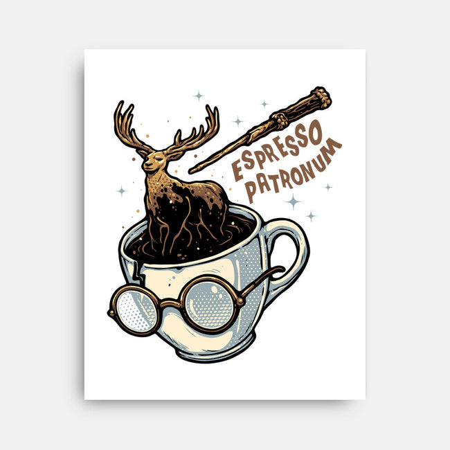Magic Of Espresso-None-Stretched-Canvas-glitchygorilla