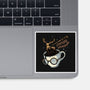 Magic Of Espresso-None-Glossy-Sticker-glitchygorilla