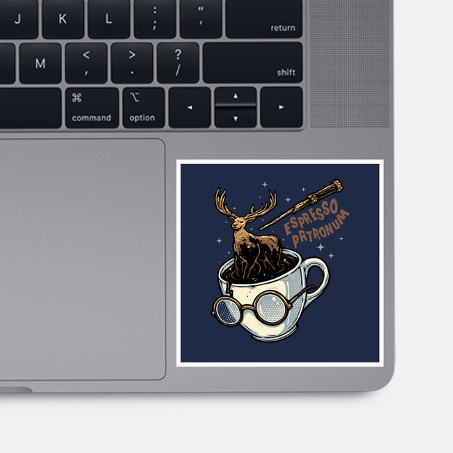 Magic Of Espresso-None-Glossy-Sticker-glitchygorilla