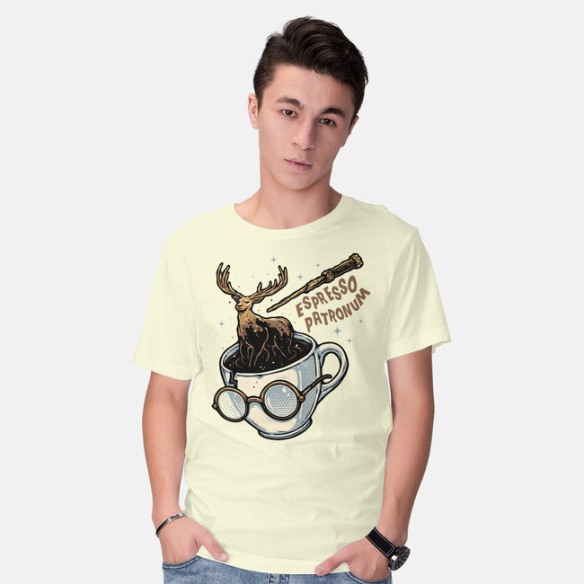 Magic Of Espresso-Mens-Basic-Tee-glitchygorilla