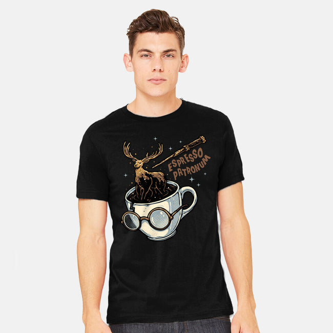 Magic Of Espresso-Mens-Heavyweight-Tee-glitchygorilla
