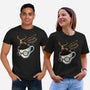 Magic Of Espresso-Unisex-Basic-Tee-glitchygorilla