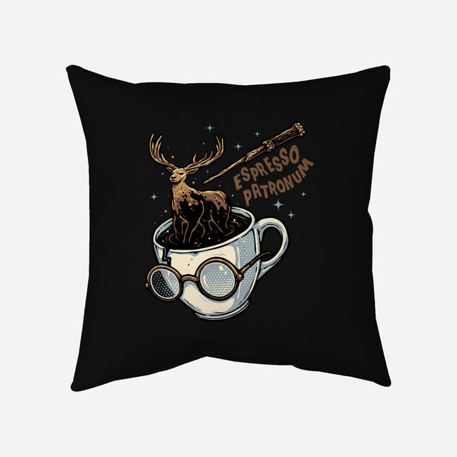 Magic Of Espresso-None-Removable Cover w Insert-Throw Pillow-glitchygorilla