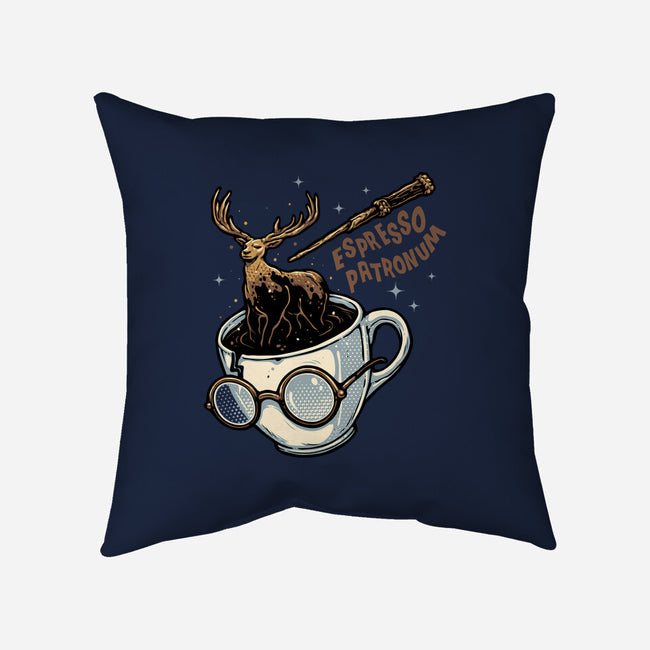 Magic Of Espresso-None-Removable Cover w Insert-Throw Pillow-glitchygorilla