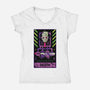 Jason The Death Guy-Womens-V-Neck-Tee-BadBox