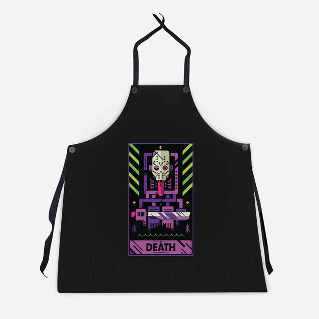 Jason The Death Guy-Unisex-Kitchen-Apron-BadBox