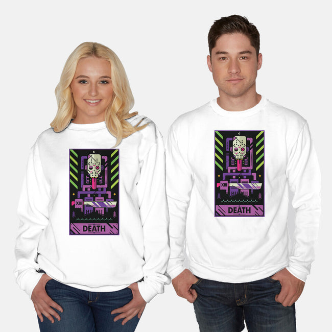 Jason The Death Guy-Unisex-Crew Neck-Sweatshirt-BadBox