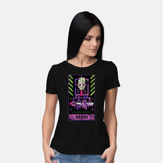 Jason The Death Guy-Womens-Basic-Tee-BadBox