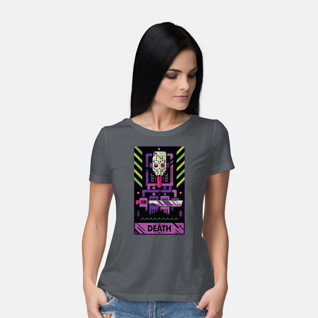 Jason The Death Guy-Womens-Basic-Tee-BadBox