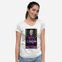 Jason The Death Guy-Womens-V-Neck-Tee-BadBox