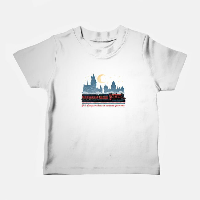 Welcome You Home-Baby-Basic-Tee-glitchygorilla