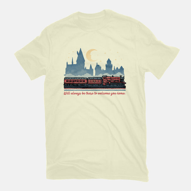 Welcome You Home-Mens-Basic-Tee-glitchygorilla