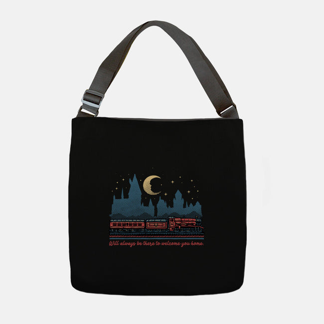 Welcome You Home-None-Adjustable Tote-Bag-glitchygorilla