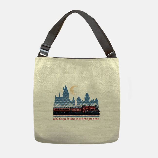 Welcome You Home-None-Adjustable Tote-Bag-glitchygorilla